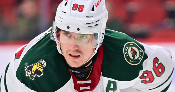MINNESOTA WILD RECALLS NICOLAS AUBÉ-KUBEL FROM IOWA