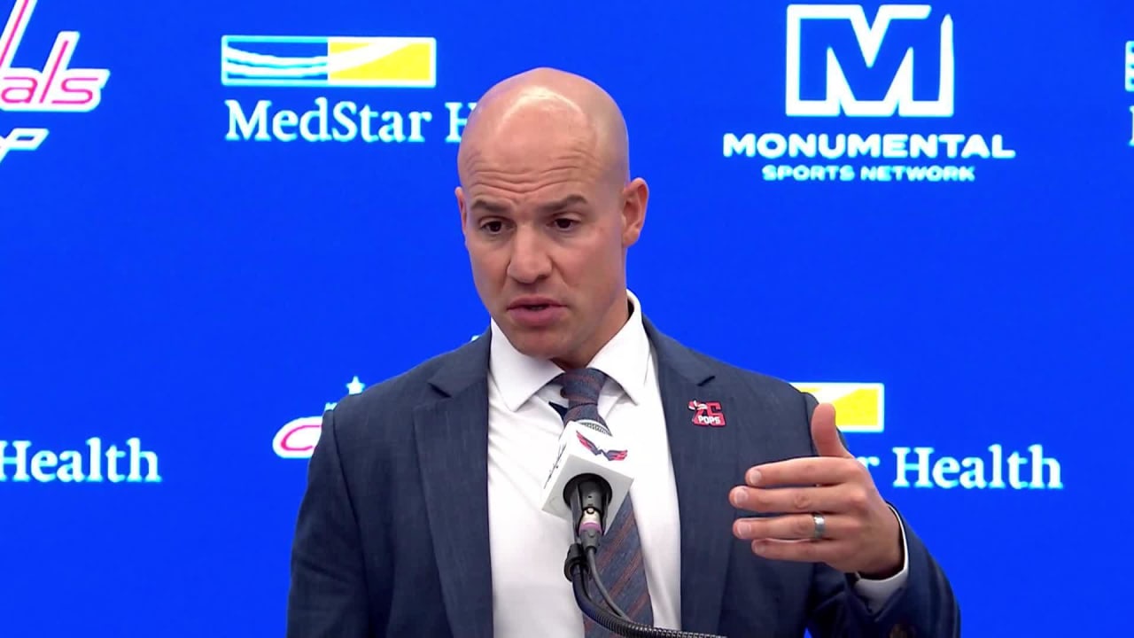 Spencer Carbery | Postgame | Washington Capitals