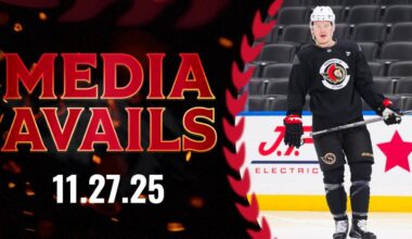 Brady Tkachuk Media Availability | Ottawa Senators