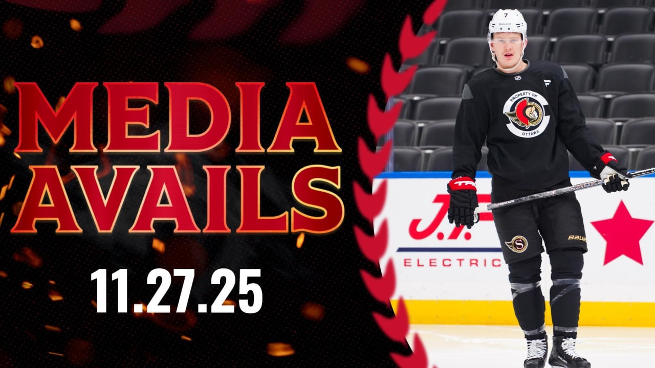 Brady Tkachuk Media Availability | Ottawa Senators