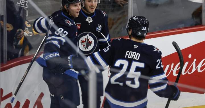 Comrie makes 28 saves, Jets down Penguins 5-2 - Winnipeg