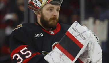 Ottawa Senators' goalie Linus Ullmark doesn't care what his critics think