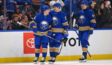 NHL roundup: Sabres score nine goals on Blackhawks, Wild shutout Penguins