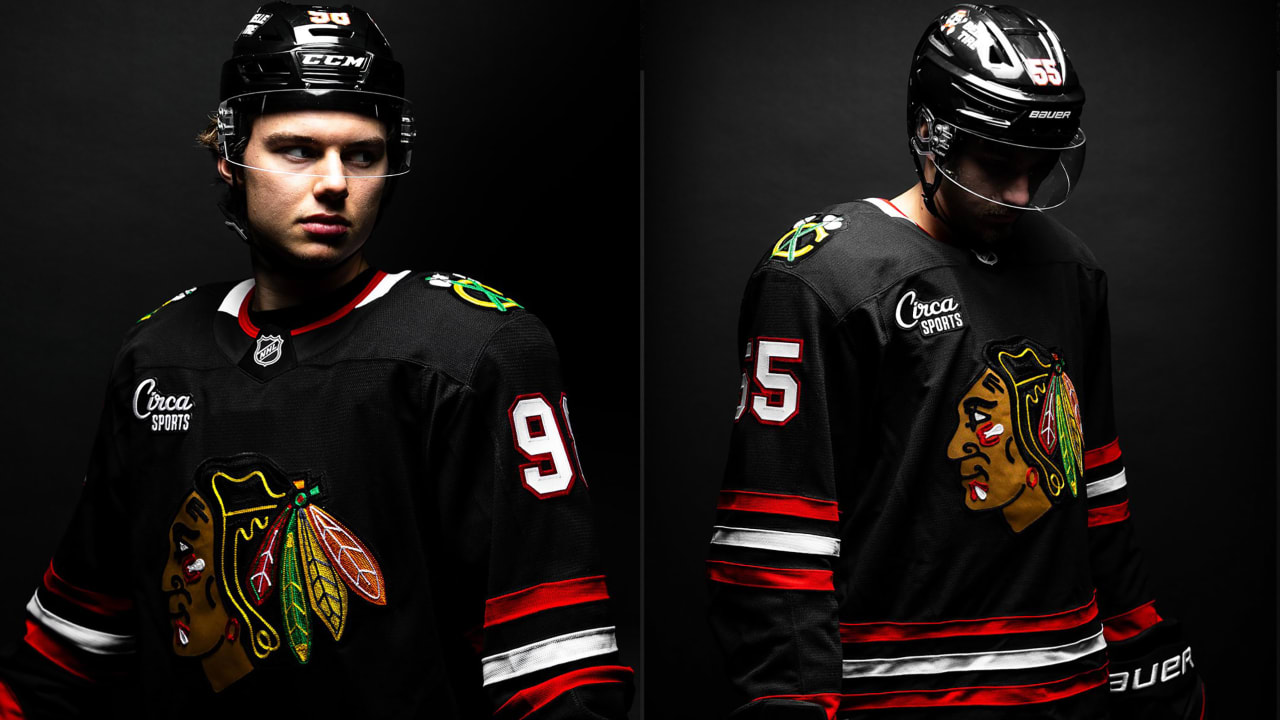 Blackhawks back in black jerseys to commemorate Centennial season