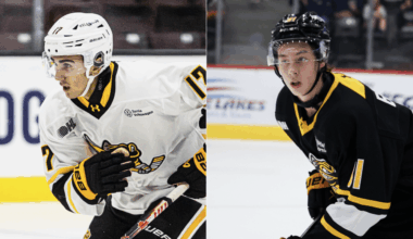 Top prospects Di Iorio, Edwards talk friendship, playing for Sarnia on 'NHL Draft Class' podcast