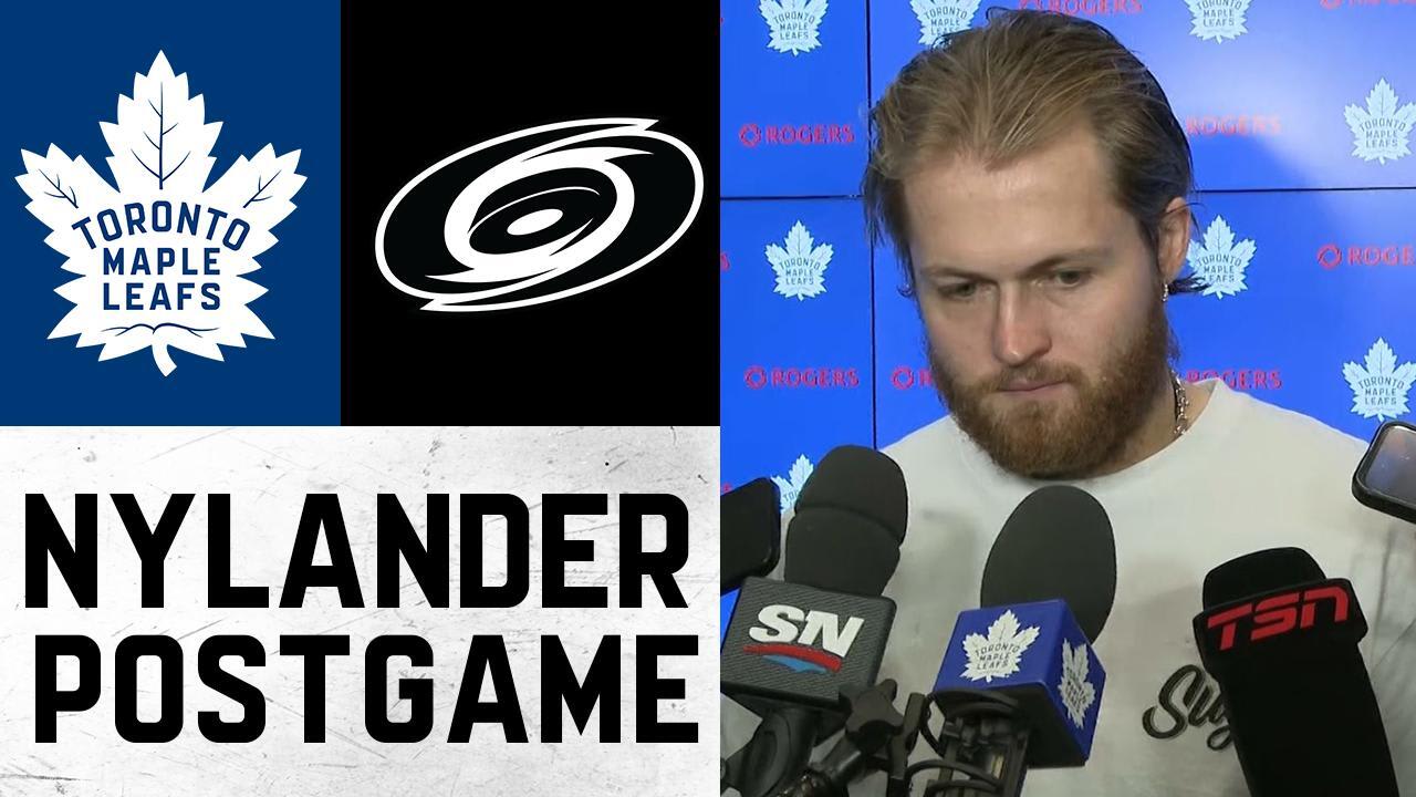 William Nylander | Post Game vs. Carolina Hurricanes | November 09, 2025