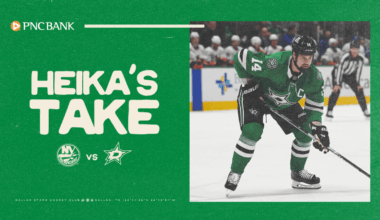 Heika’s Take: Crazy third period sees Stars fall just short of comeback in loss to Islanders