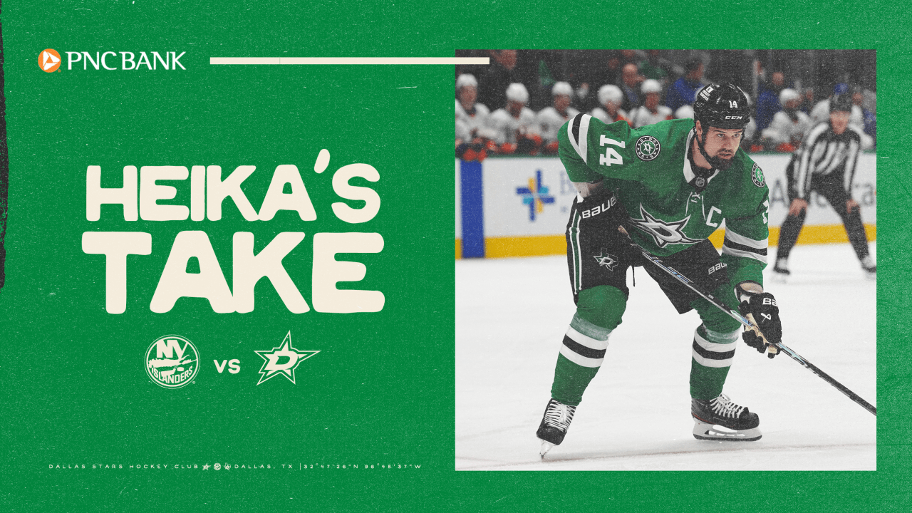 Heika’s Take: Crazy third period sees Stars fall just short of comeback in loss to Islanders