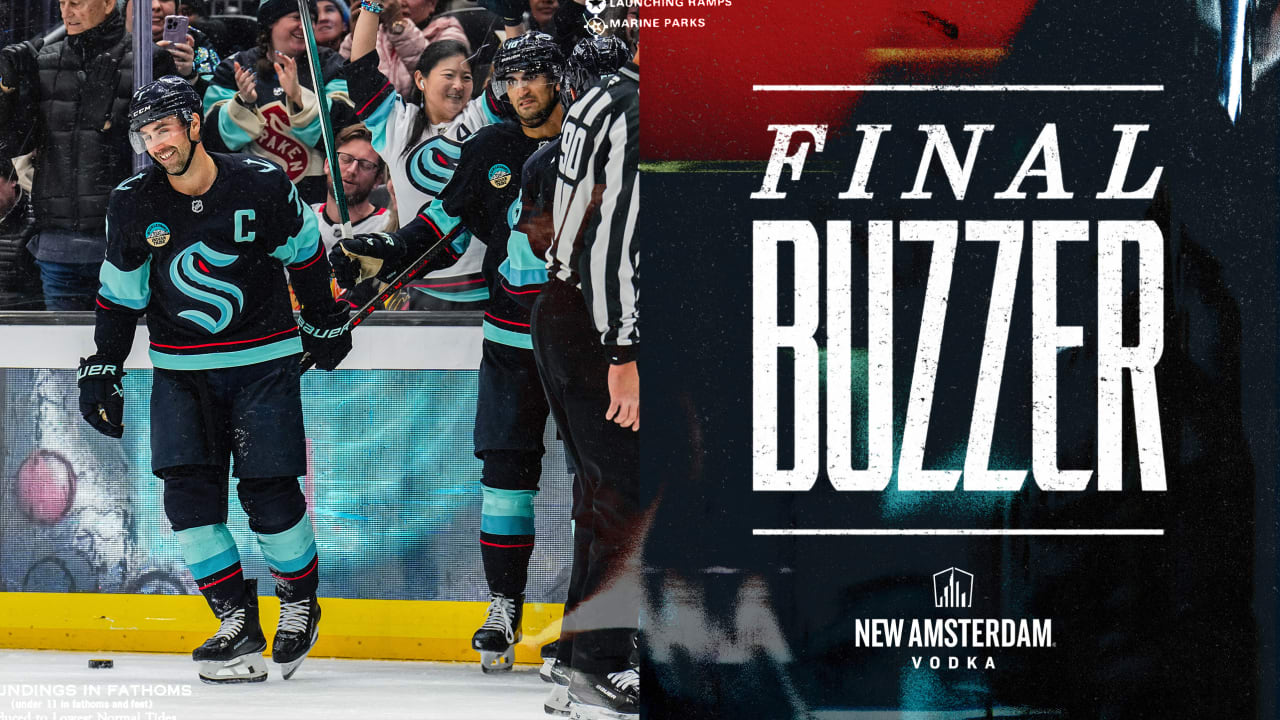 Kraken Grab Rare Multi-Goal Lead, Hang On For Win