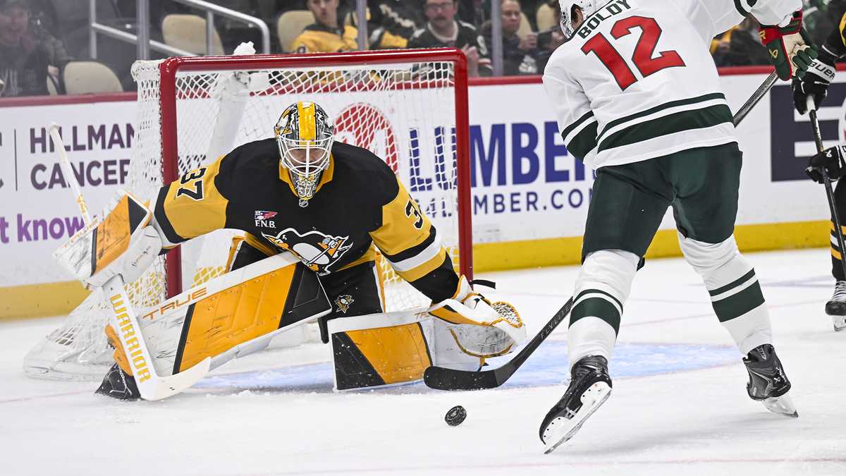 Minnesota Wild 5 Pittsburgh Penguins 0 (November 21, 2025)