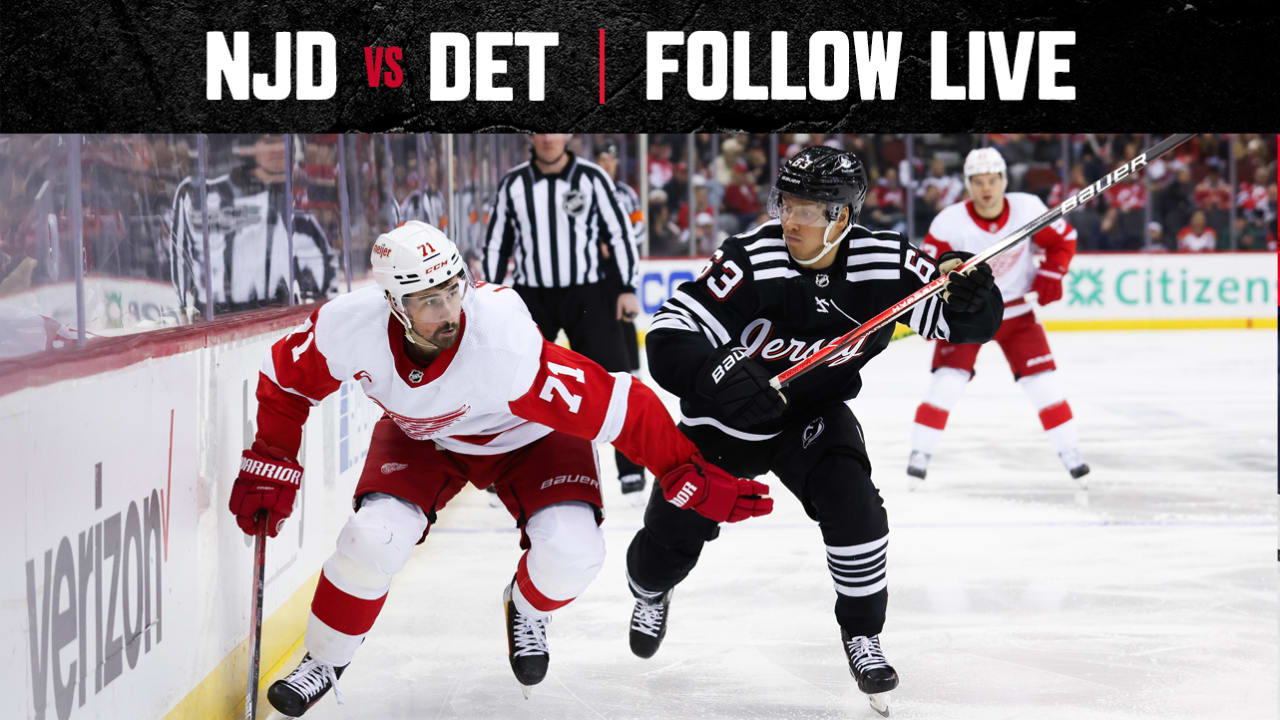 LIVE UPDATES: Devils vs. Red Wings