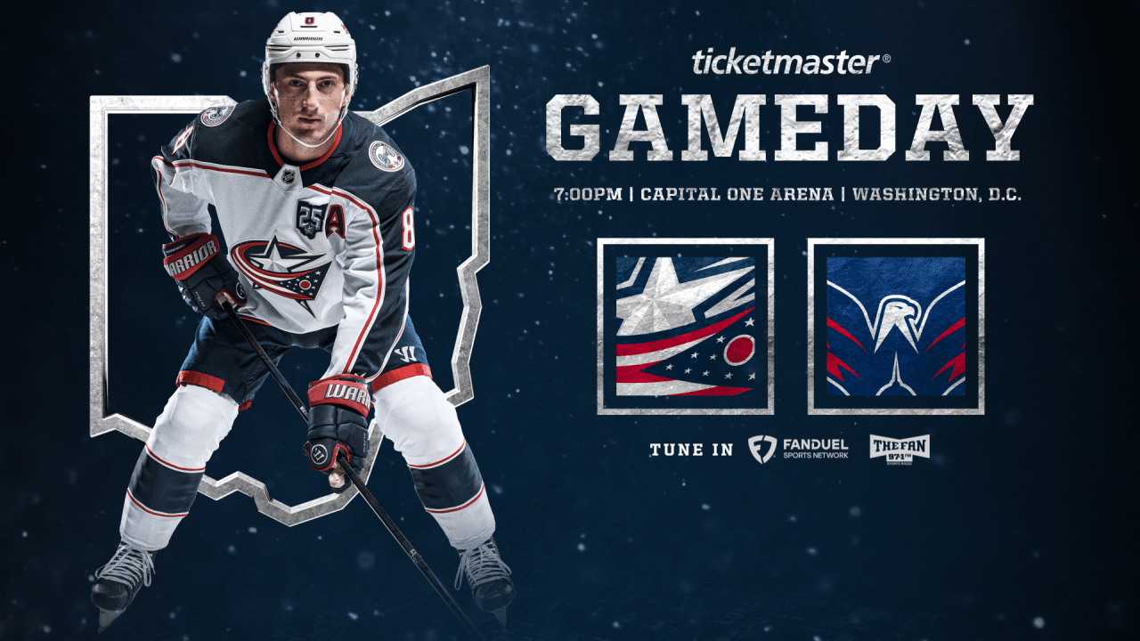 PREVIEW: Blue Jackets end road swing at Capitals