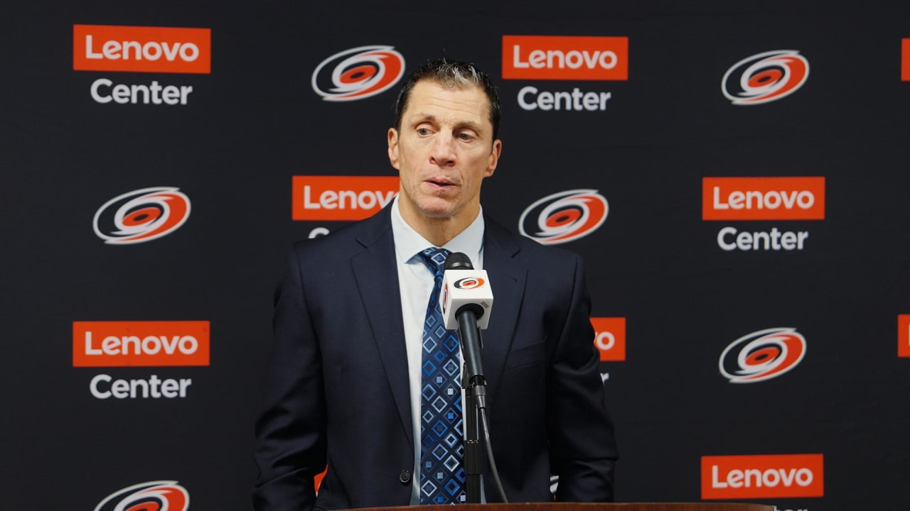 Postgame Quotes: Rod Brind'Amour | Carolina Hurricanes