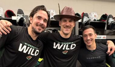 Star Wears: Minnesota Wild award Redwood hat to player of game