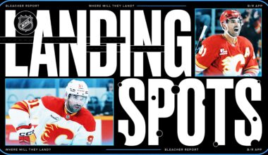 5 Trade Landing Spots for Flames Center Nazem Kadri Amid NHL Rumors