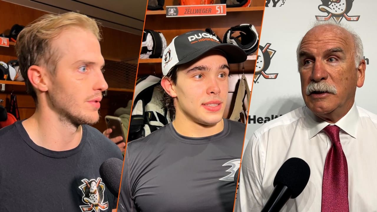 Postgame vs Utah: Interviews | Anaheim Ducks