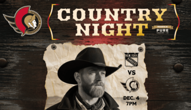 Help build Toy Mountain at Country Night — and score your Sens cowboy hat!