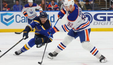 Edmonton Oilers blow another lead, this time from 2-0 to 3-2 in St Loo: Cult of Hockey Player Grades