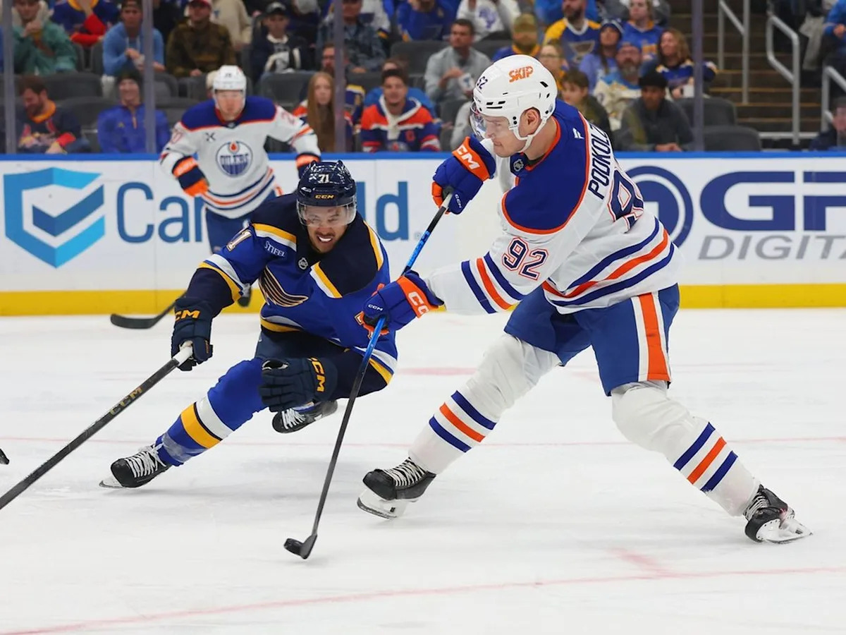Edmonton Oilers blow another lead, this time from 2-0 to 3-2 in St Loo: Cult of Hockey Player Grades
