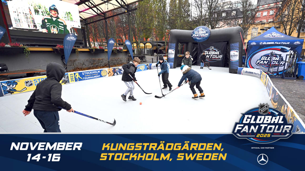 NHL Global Fan Tour to continue trek around world in Stockholm