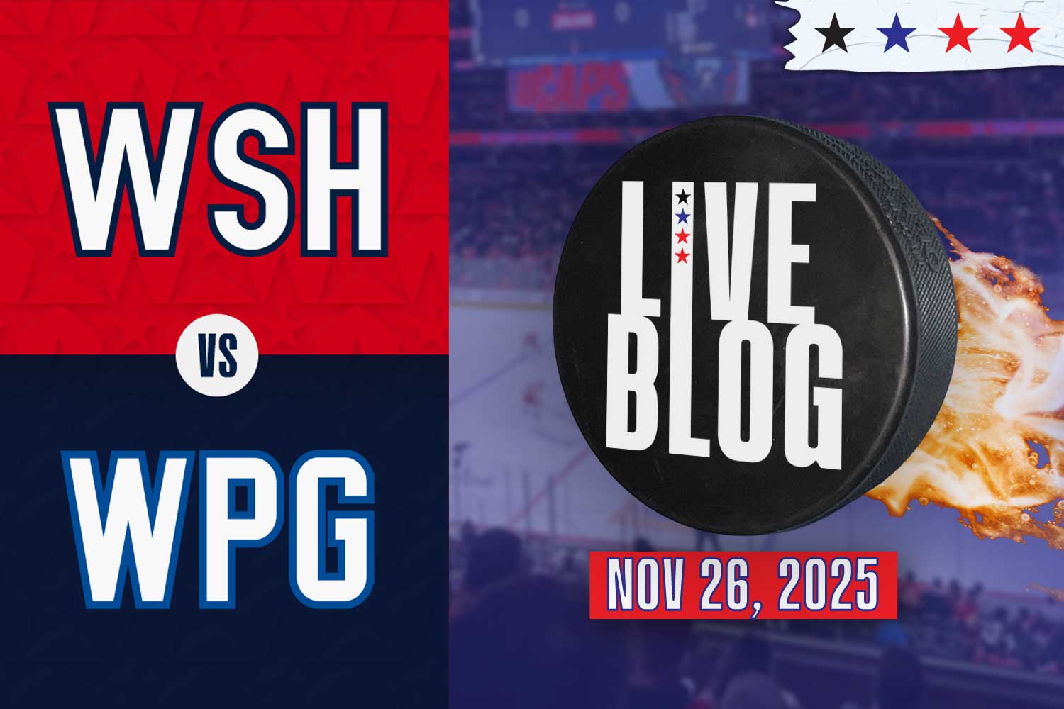 Washington Capitals vs Winnipeg Jets live blog