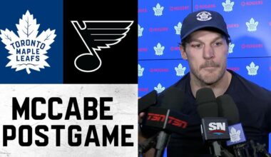Jake McCabe | Post Game vs. St. Louis Blues | November 18, 2025
