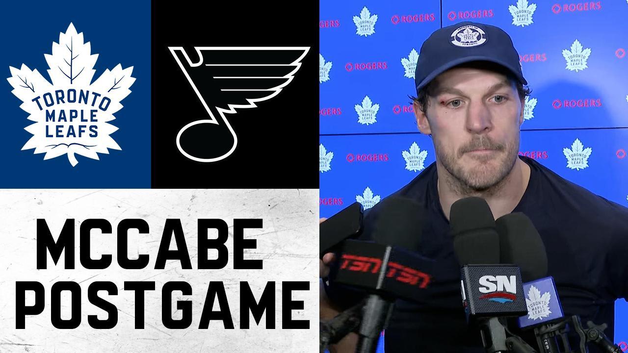 Jake McCabe | Post Game vs. St. Louis Blues | November 18, 2025