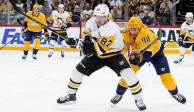 Predators 2 Penguins 1 - NHL Global Series Sweden