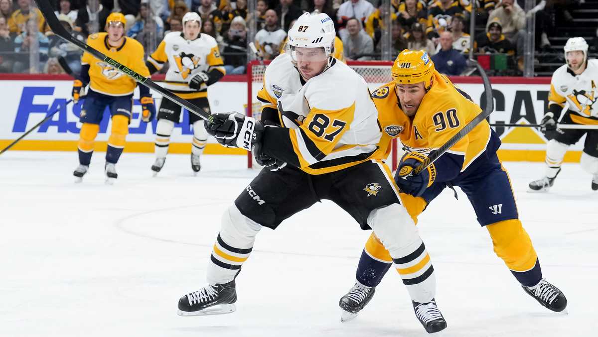 Predators 2 Penguins 1 - NHL Global Series Sweden