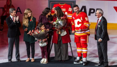 Three takeaways as Flames win big on Nazem Kadri’s special night