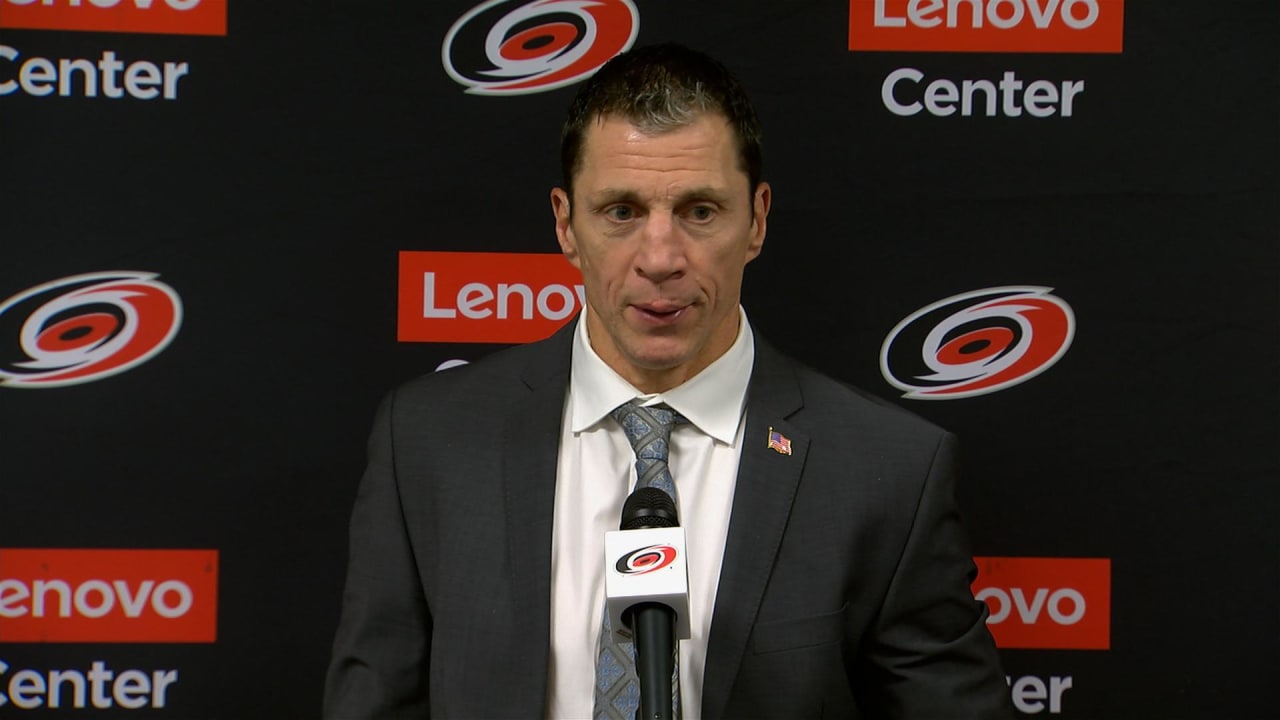 Rod Brind'Amour Postgame Quotes | Carolina Hurricanes