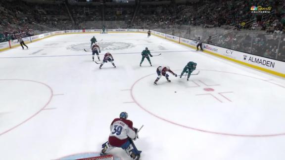 Kurashev scores 1:48 into OT, Sharks beat Avalanche 3-2