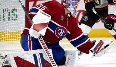 Canadiens coach Martin St. Louis keeps faith in Samuel Montembeault