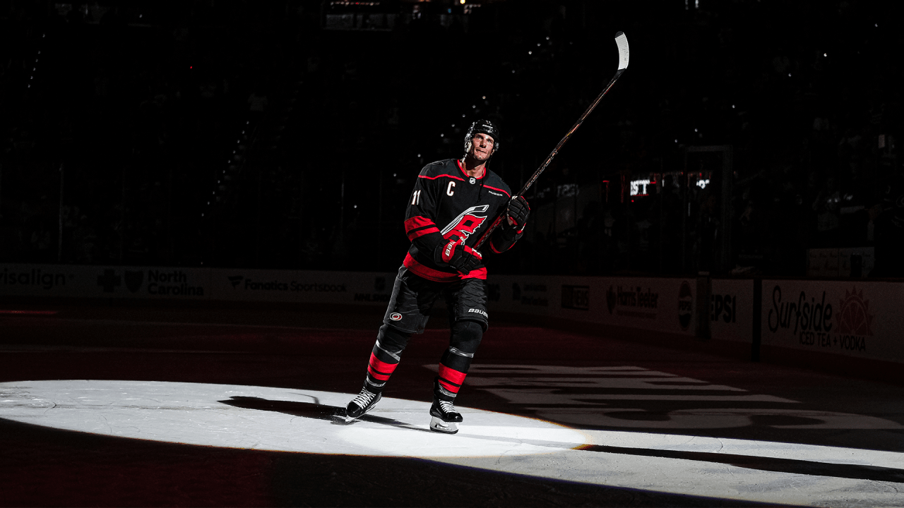Jordan Staal Becomes Canes' All-Time Games Played Leader