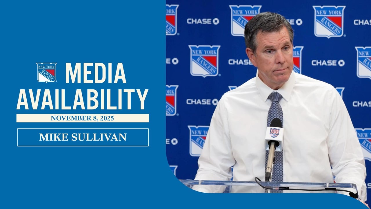Postgame: Mike Sullivan | New York Rangers