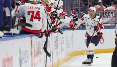 Wilson scores twice, Capitals hold off Islanders for 4th straight win