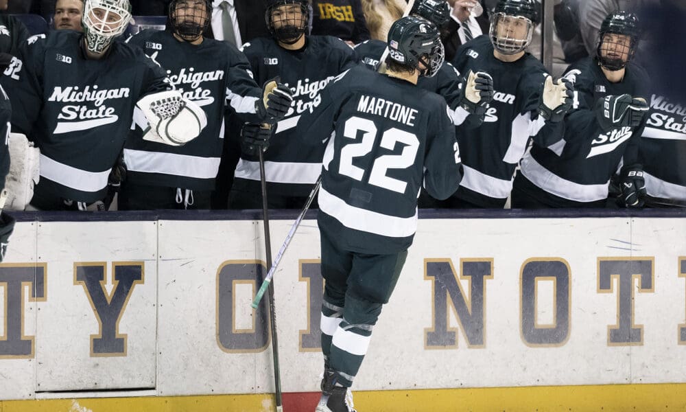 Porter Martone Making an Early Case for Hobey Baker