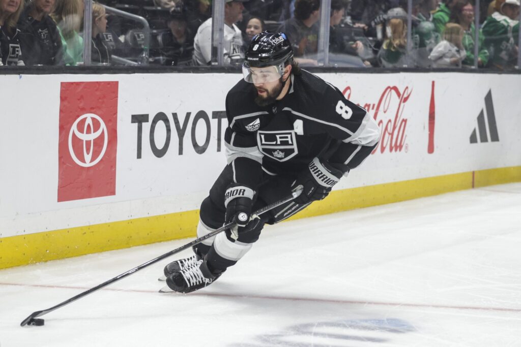 Drew Doughty Returns To, Warren Foegele Leaves Kings' Practice