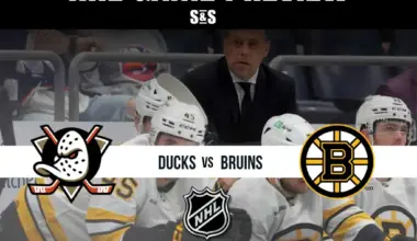 ducks vs bruins