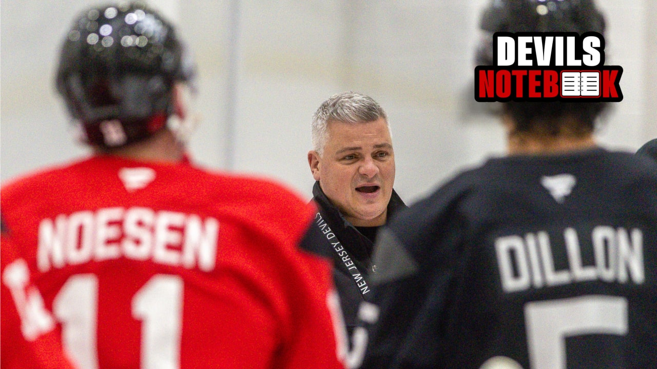 Devils Practice Ahead of Busy Stretch | NOTEBOOK