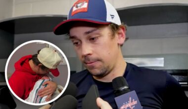 Dylan Strome returns home to DC and finally meets baby Sutton after wife Tayler gave birth during Capitals-Canadiens game: ‘Even more tears’