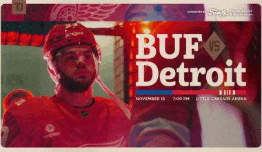 PREVIEW: Detroit closes out four-game homestand with Atlantic Division battle against Buffalo on Saturday