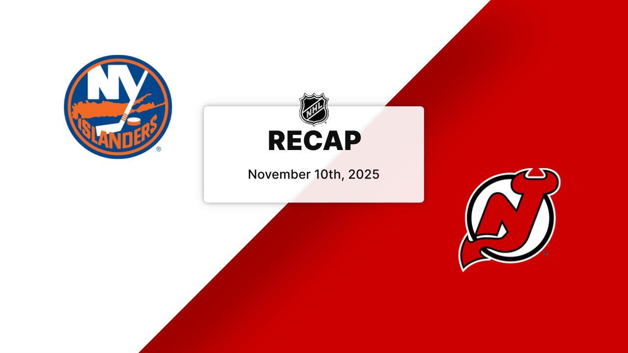 Islanders 3, Devils 2 (OT) | HIGHLIGHTS
