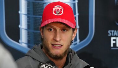 Florida Panthers player suffers injury in barbecue accident