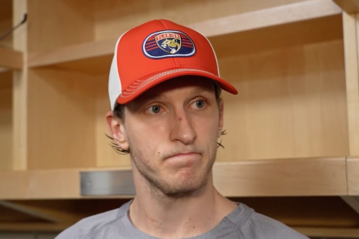 Eetu Luostarinen out week-to-week for Florida Panthers after suffering burns during a barbecue accident