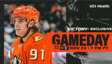GAMEDAY: Ducks and Golden Knights Battle for Pacific Division Lead