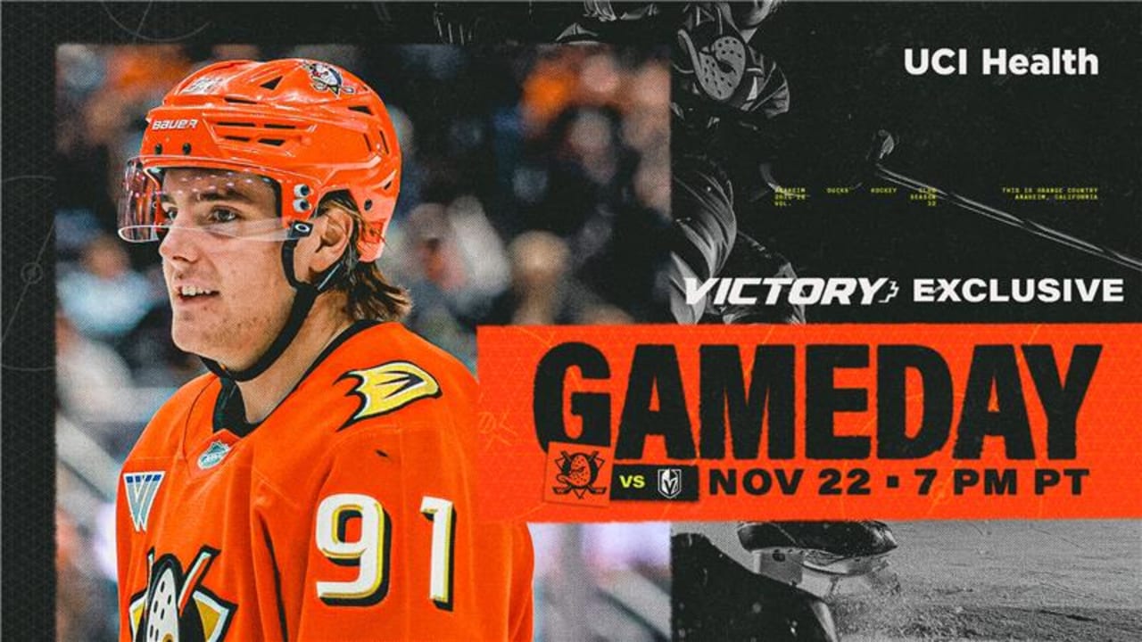 GAMEDAY: Ducks and Golden Knights Battle for Pacific Division Lead