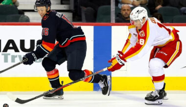 Flames prospect Matvei Gridin proud of AHL output, ‘but obviously I want to be in The Show’