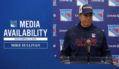 Pregame: Mike Sullivan | New York Rangers