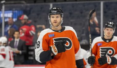 Flyers Recall Jacob Gaucher; No Update Provided on Couturier
